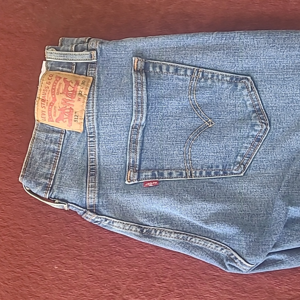 Levi's 512, size W32 L30, Fit slim taper. Gently worn.